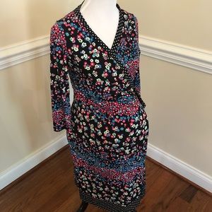 Motherhood maternity floral dress